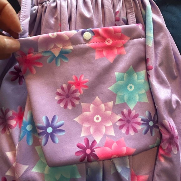 ISABELA DRESS • Ruffle Short Sleeves • Purple/Pink • 5-7 • - Picture 6 of 9